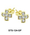 Cross Stud Earring STS-124